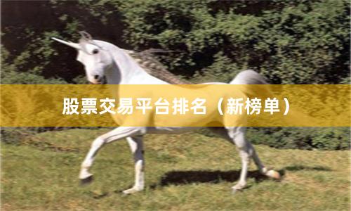 股票交易平台排名（新榜单）